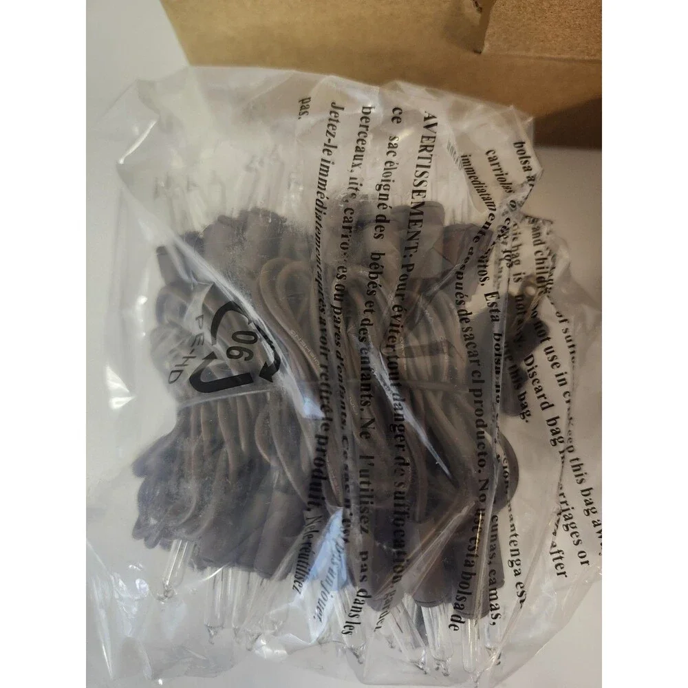 Clear Christmas Light Brown Wire String Light 21ft 100 Count Set Of 2